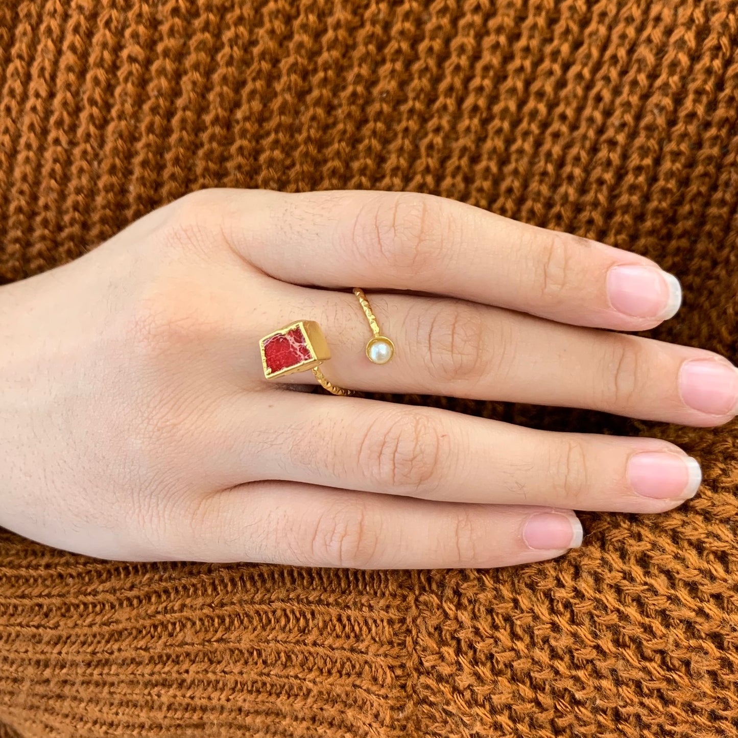 Red Jasper Ring Stones