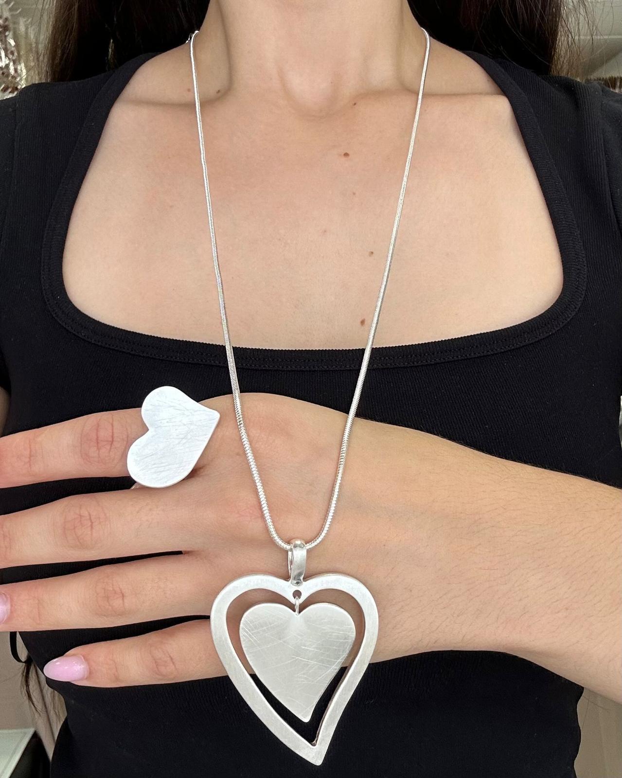Silver Heart Necklace
