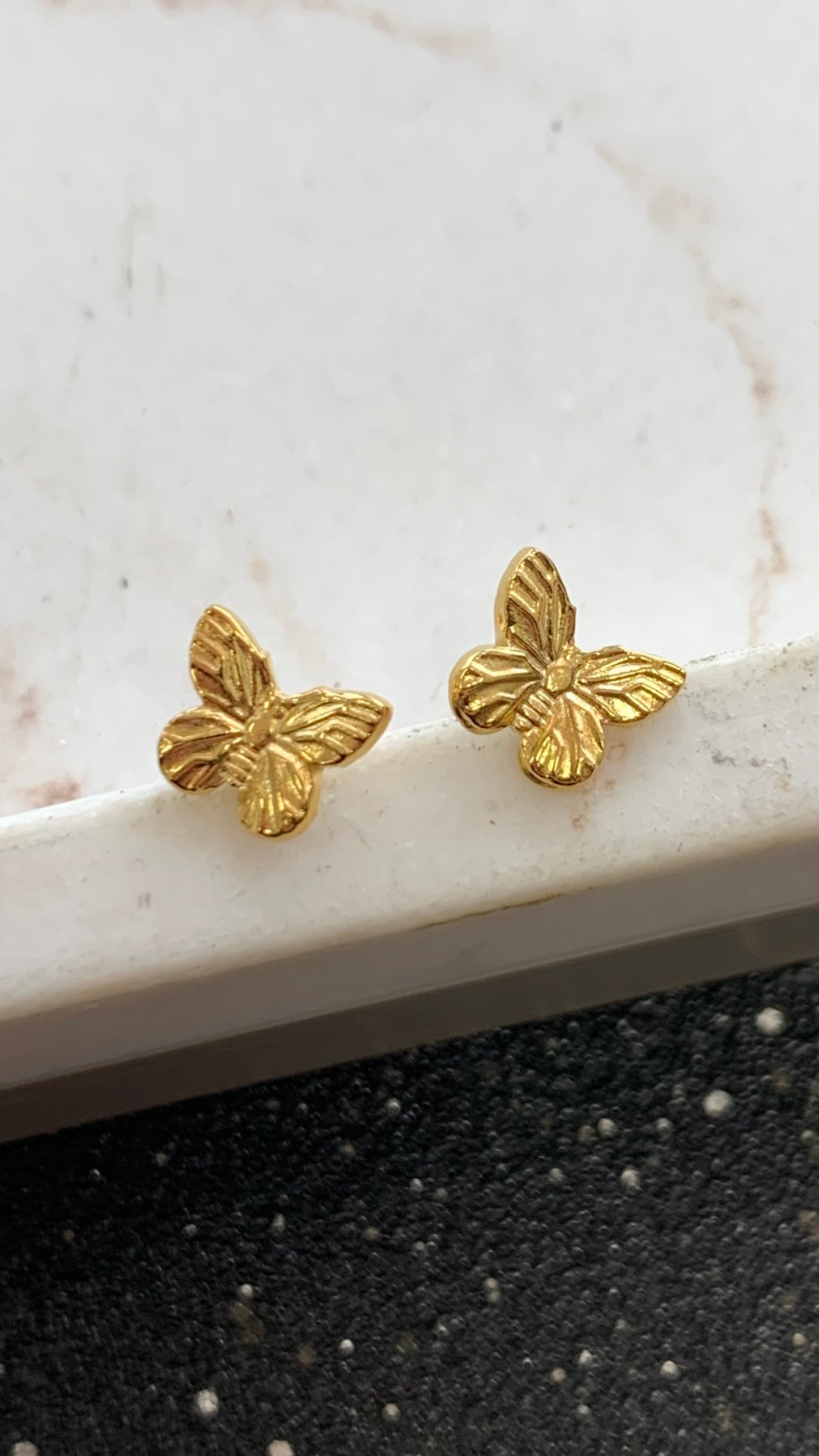 Butterfly Gold Earrings