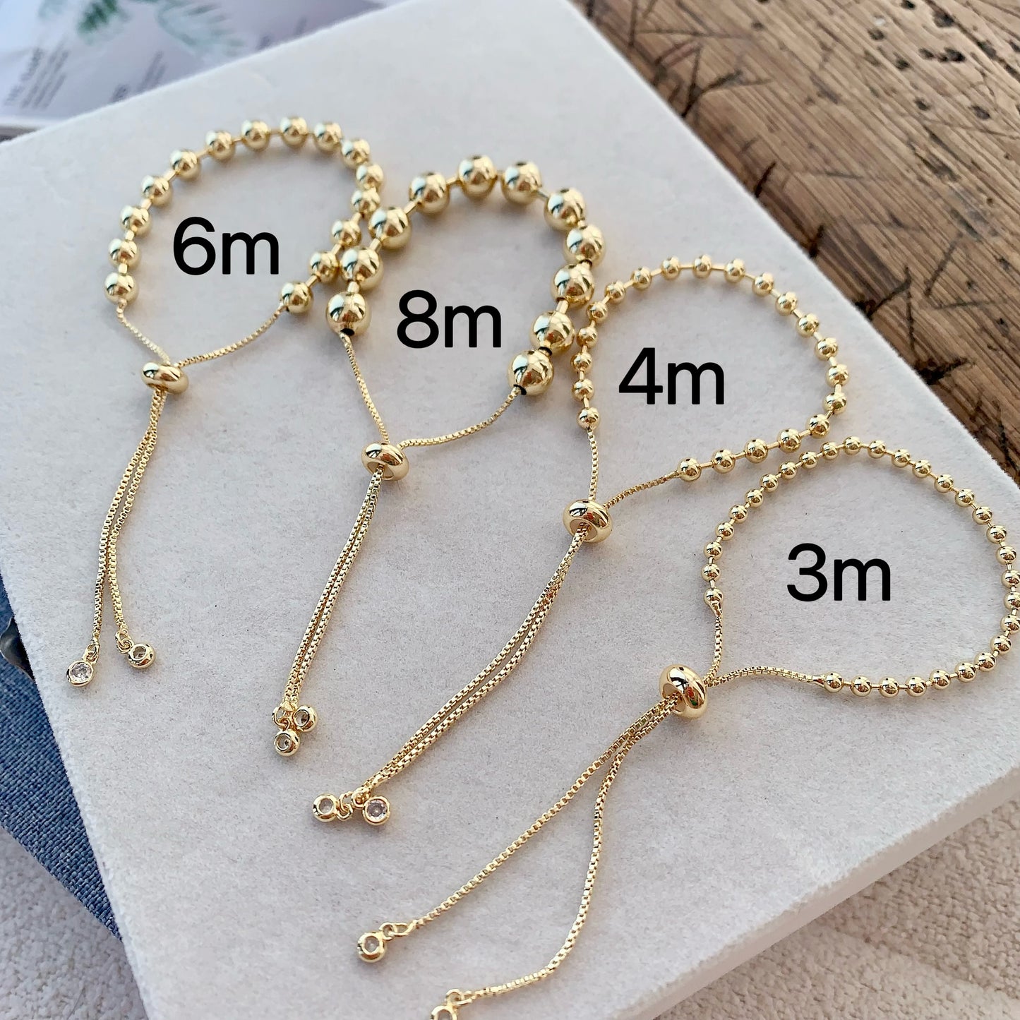 Globe Bracelet 6 mm