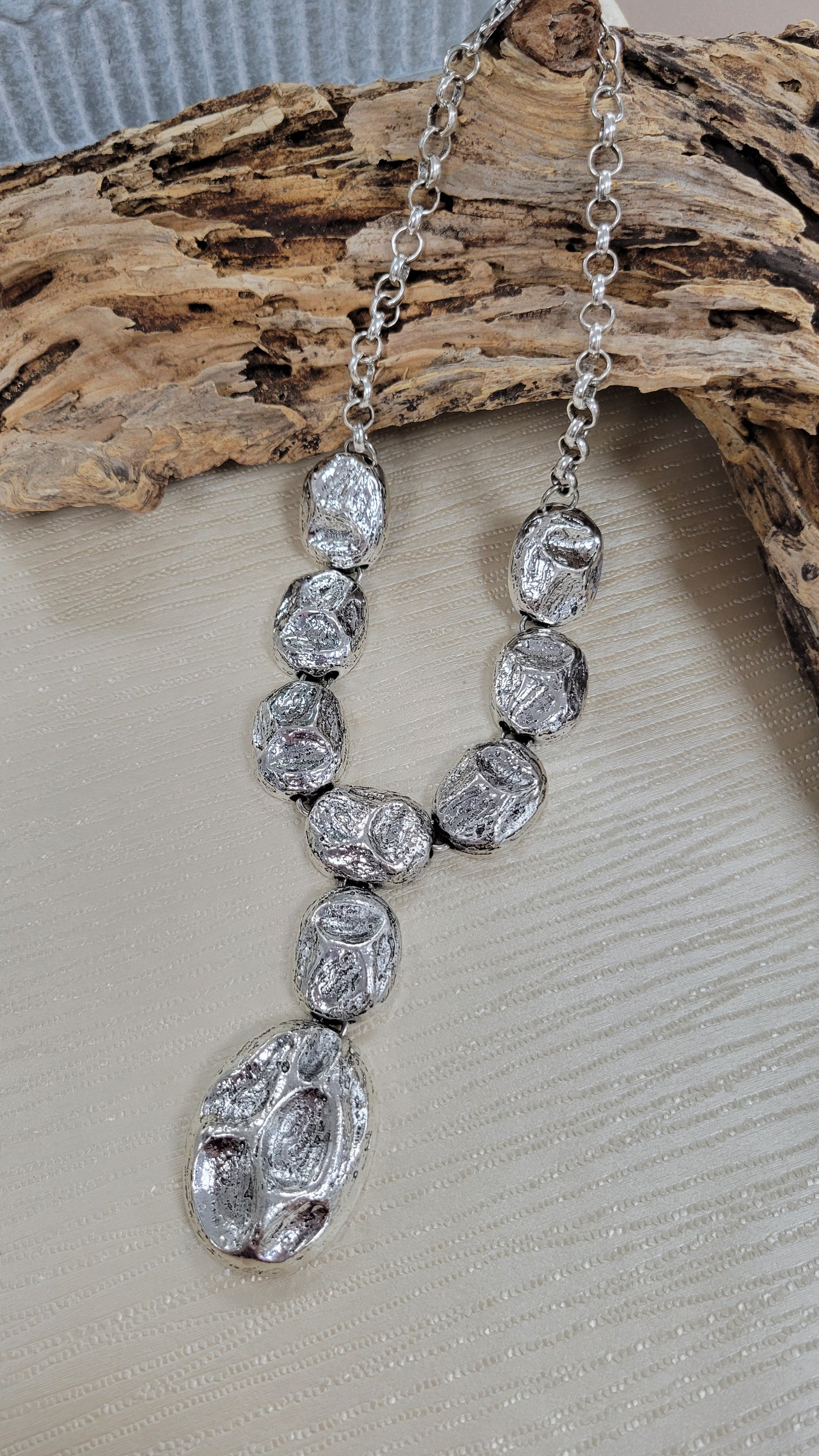 Trendy Silver Necklace