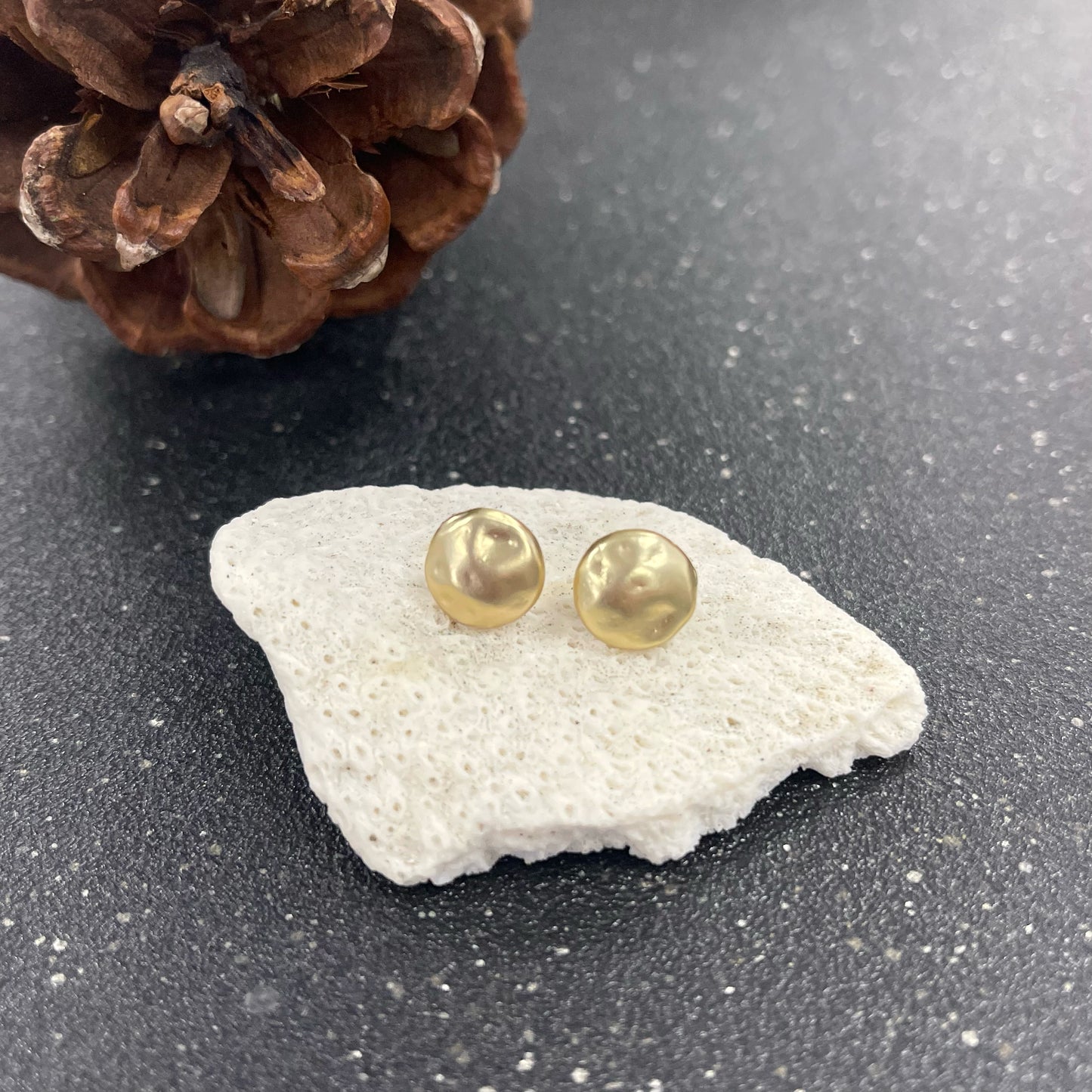 Small Studs Gold Earring