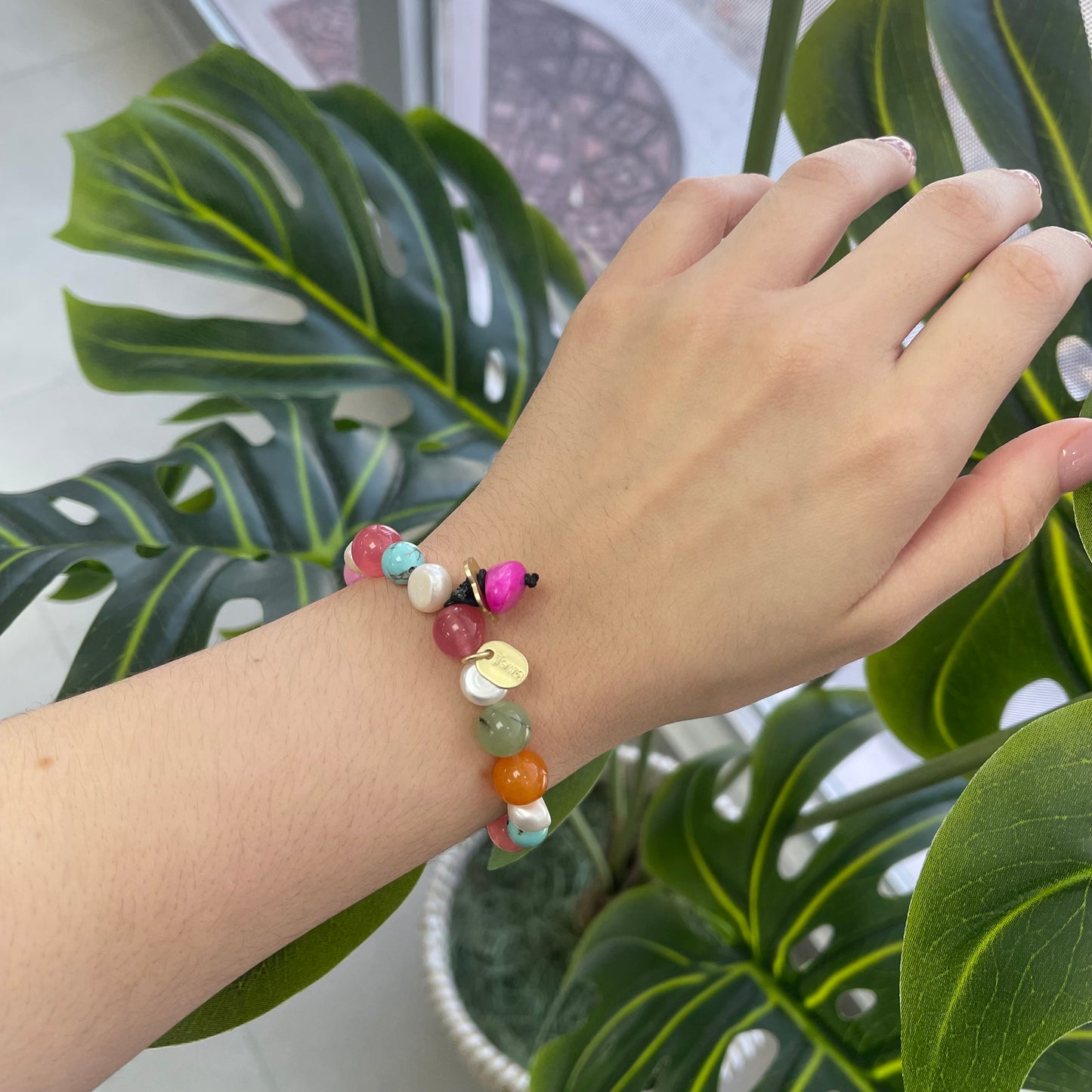 Colorful Gold Bracelet