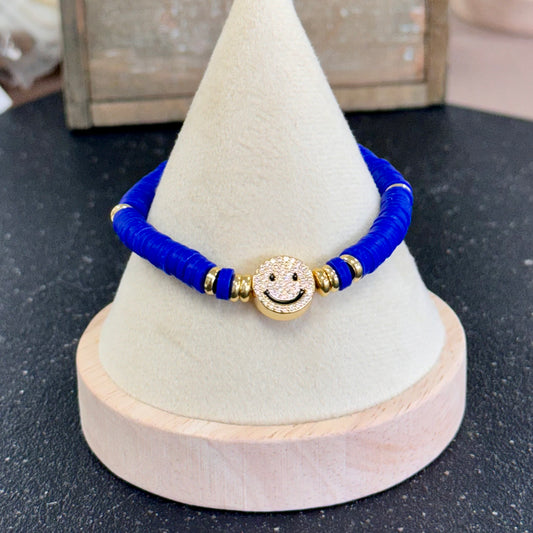 Heishi Beads Smile Bracelet