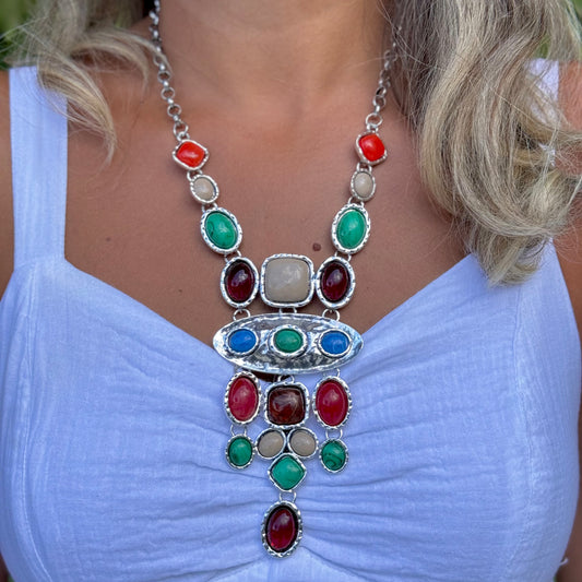 Matiné Silver Necklace