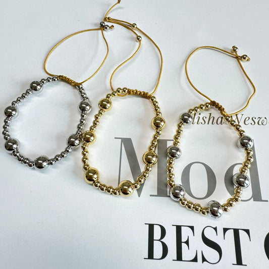 Mix Size Ball Bracelet