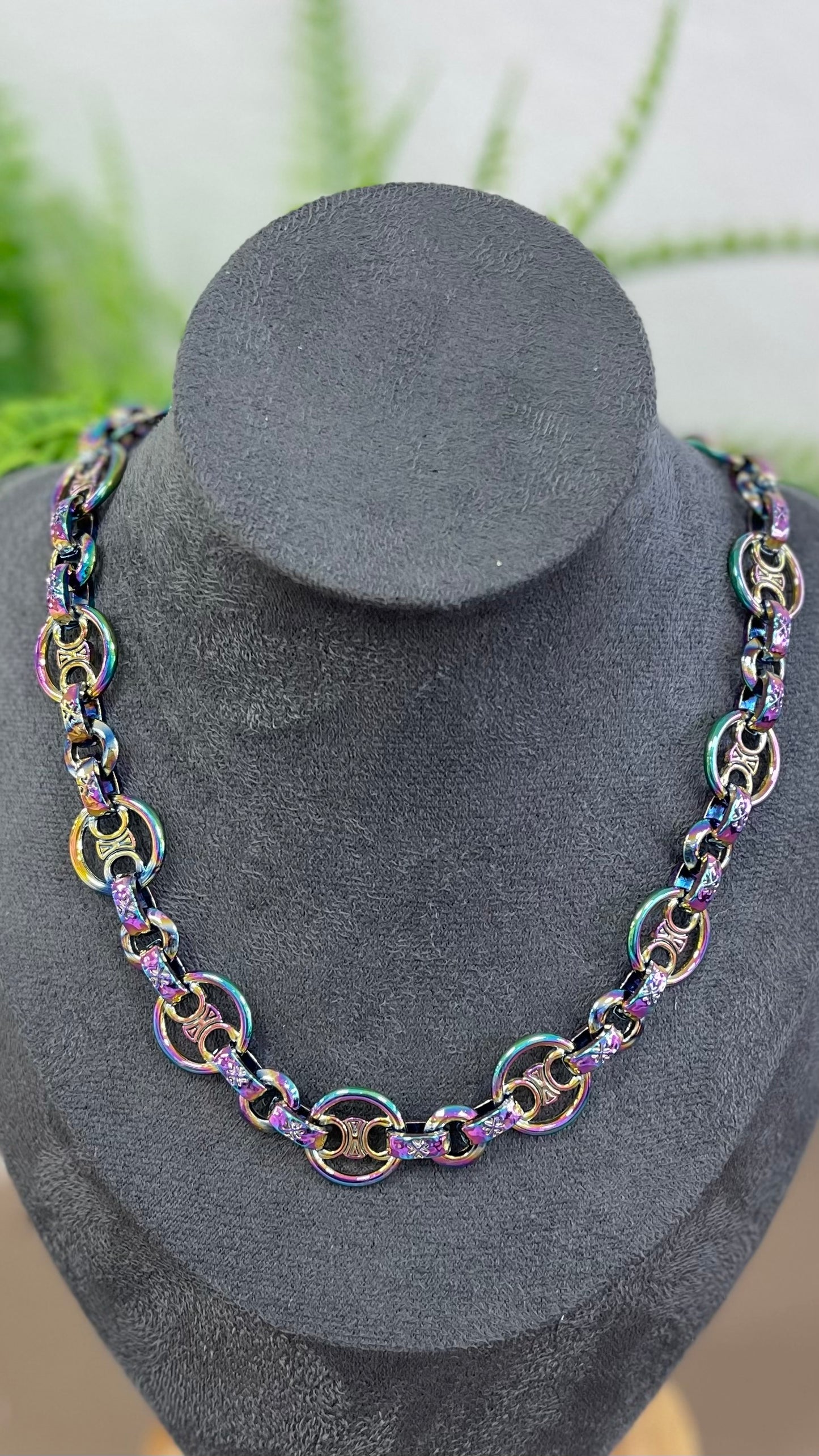 Litmus Necklace Circles
