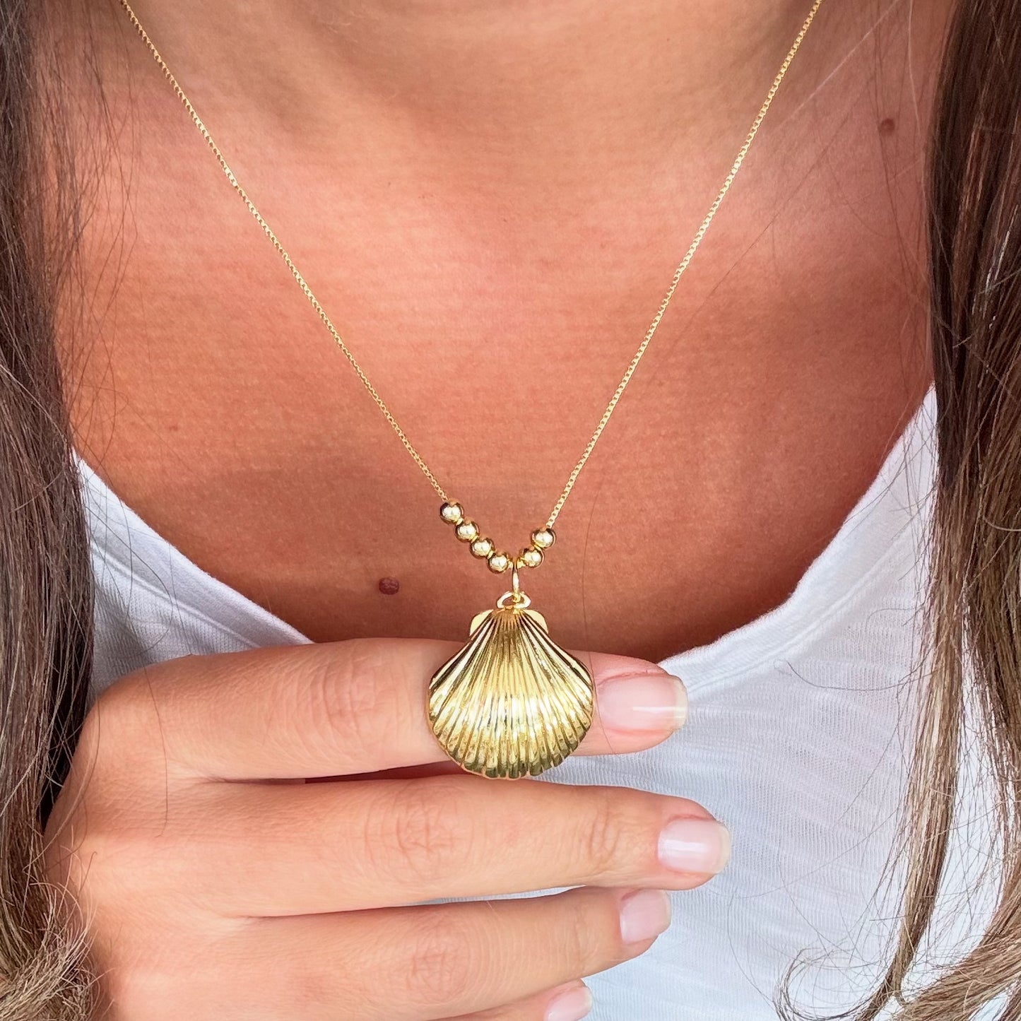 Shell Charm Necklace