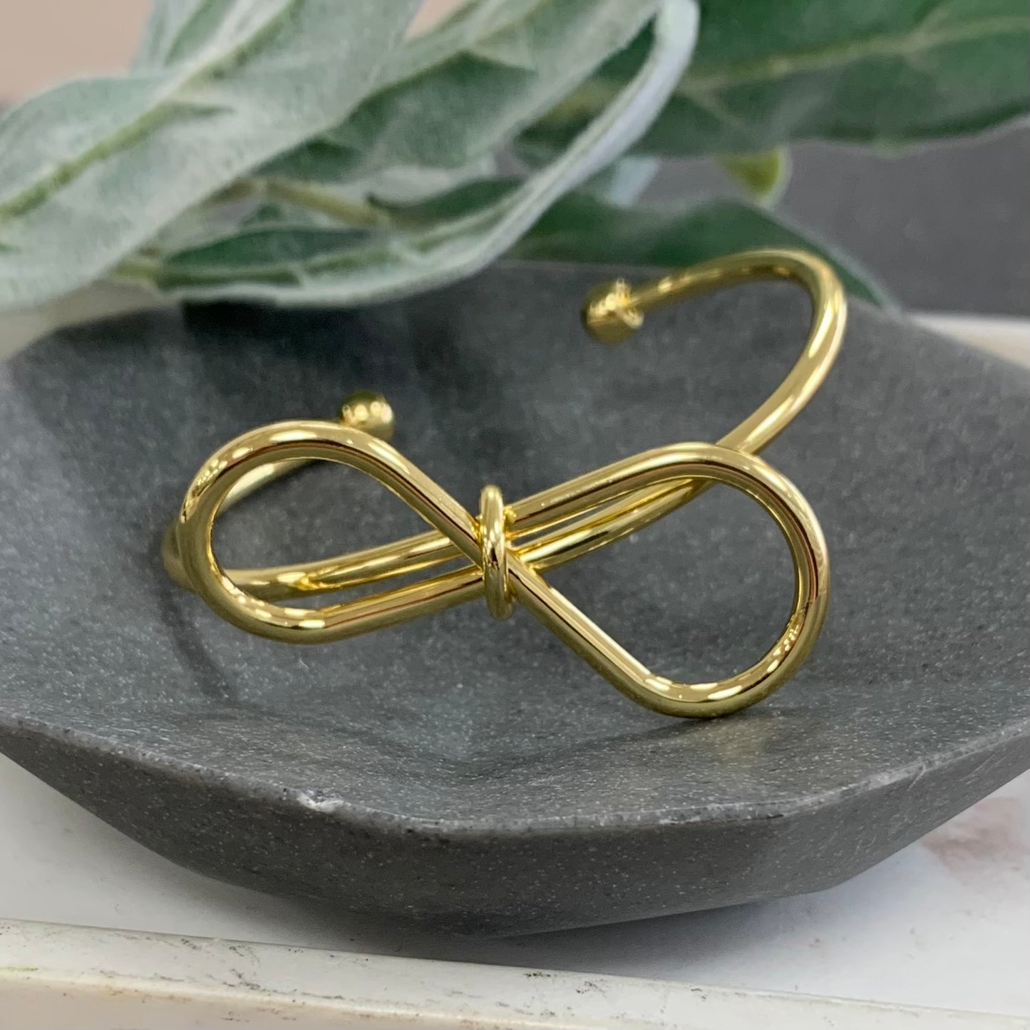 Trendy Bow Cuff Bracelet