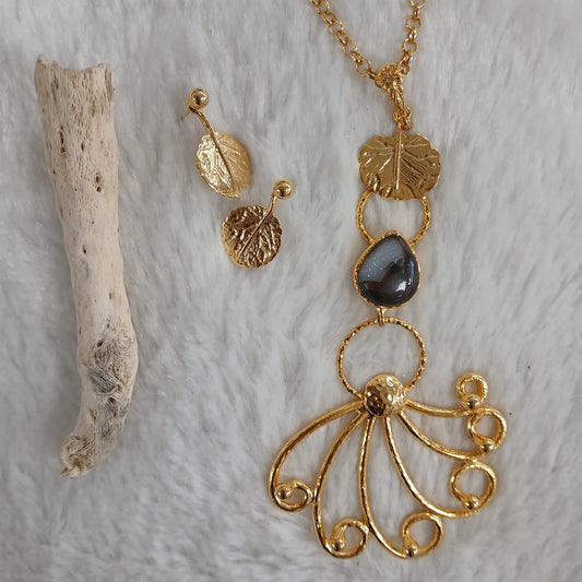 Dark Gray Natural Color 2pcs Set