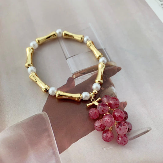 Grape Gold Bracelet