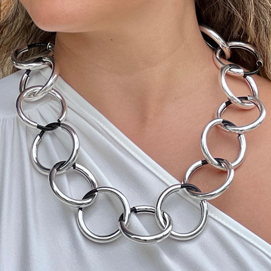 Infinity Silver Necklace