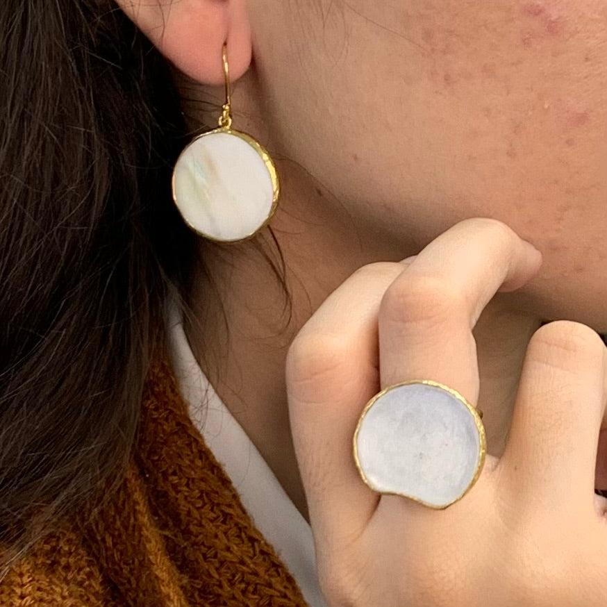 Nacre/ Mother of Pearl 2PCS Set