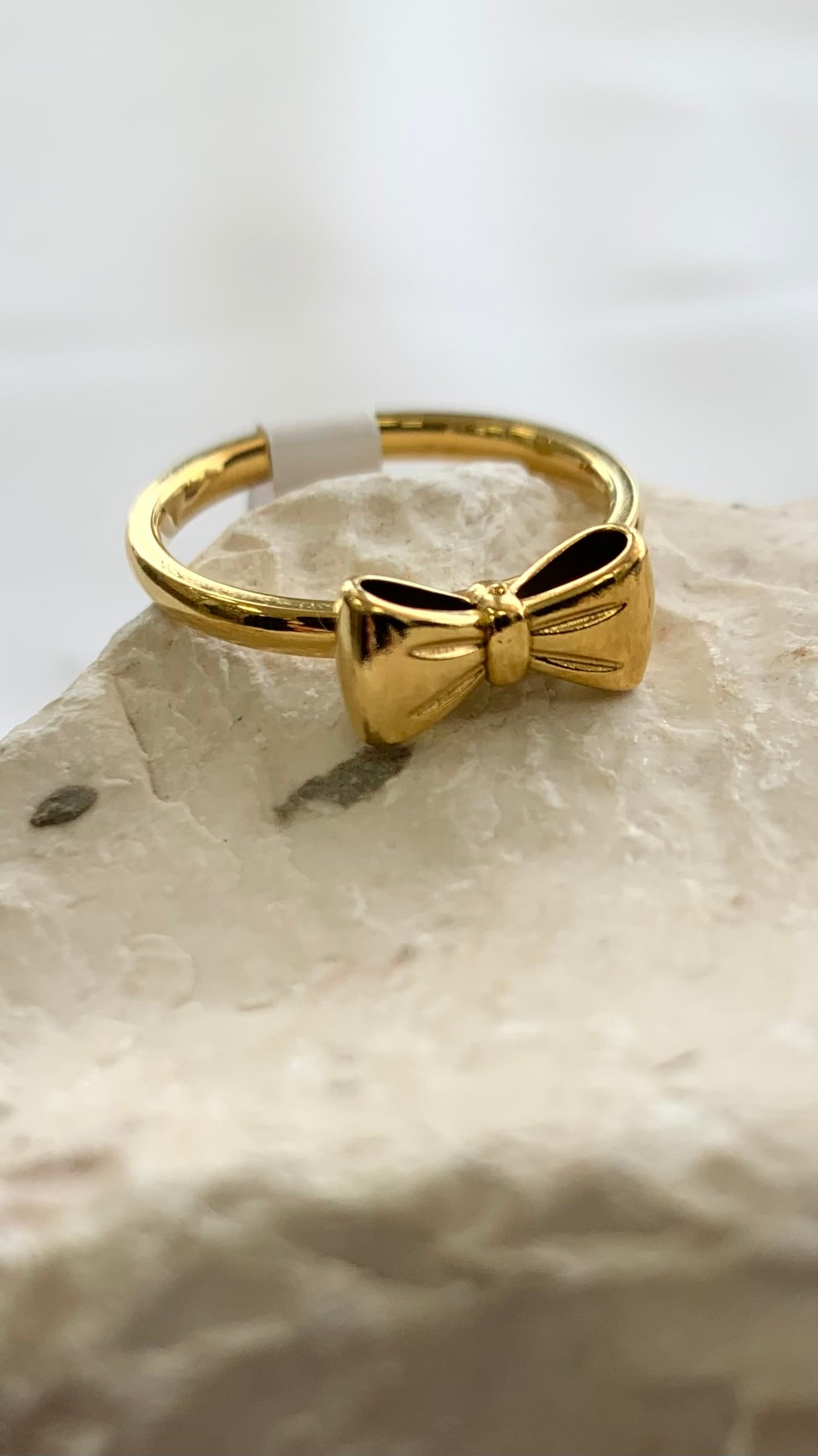 Bow Gold Ring
