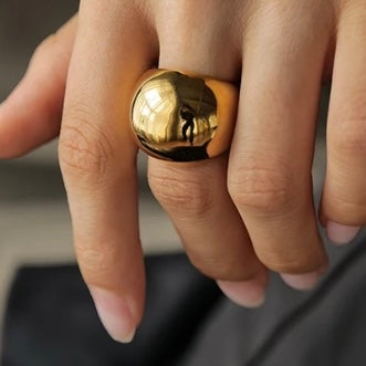 Mid Bold Gold Ring