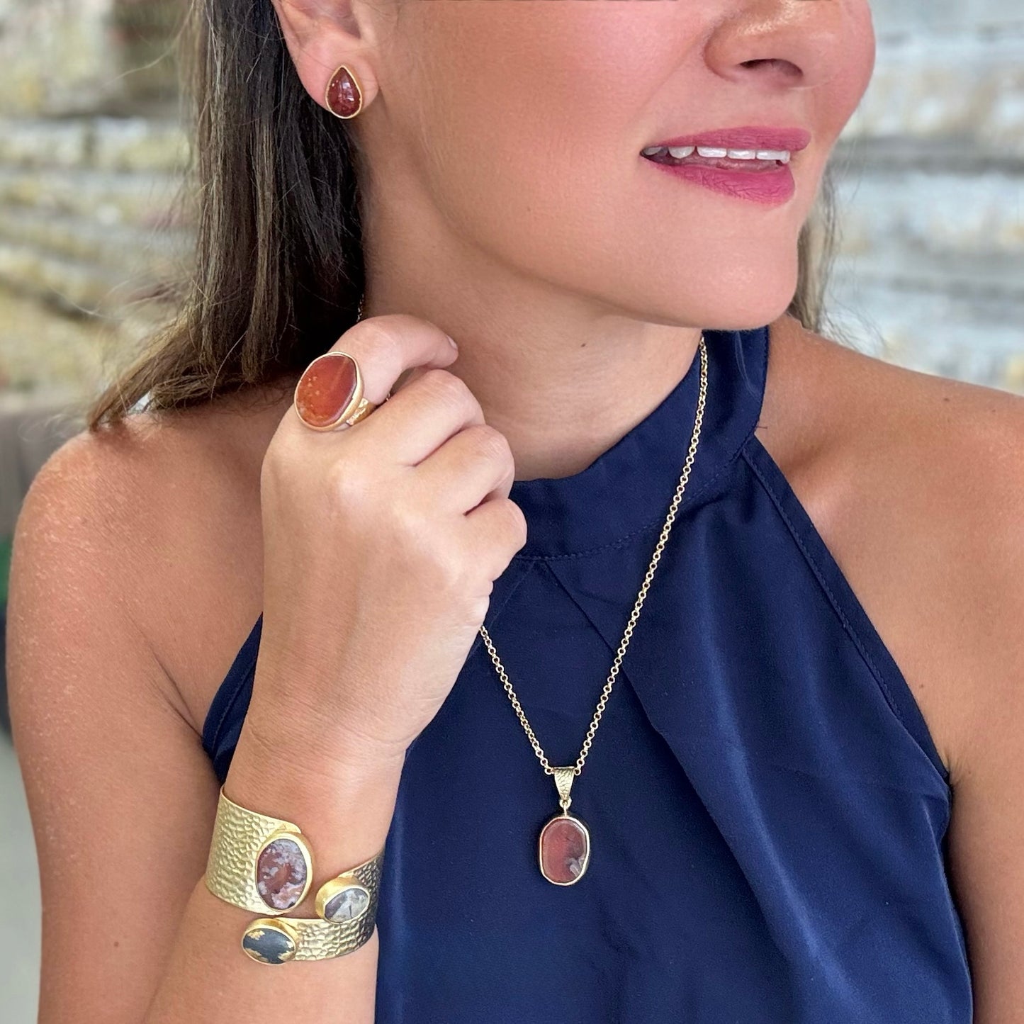 Natural Stones 4 Pcs Sets