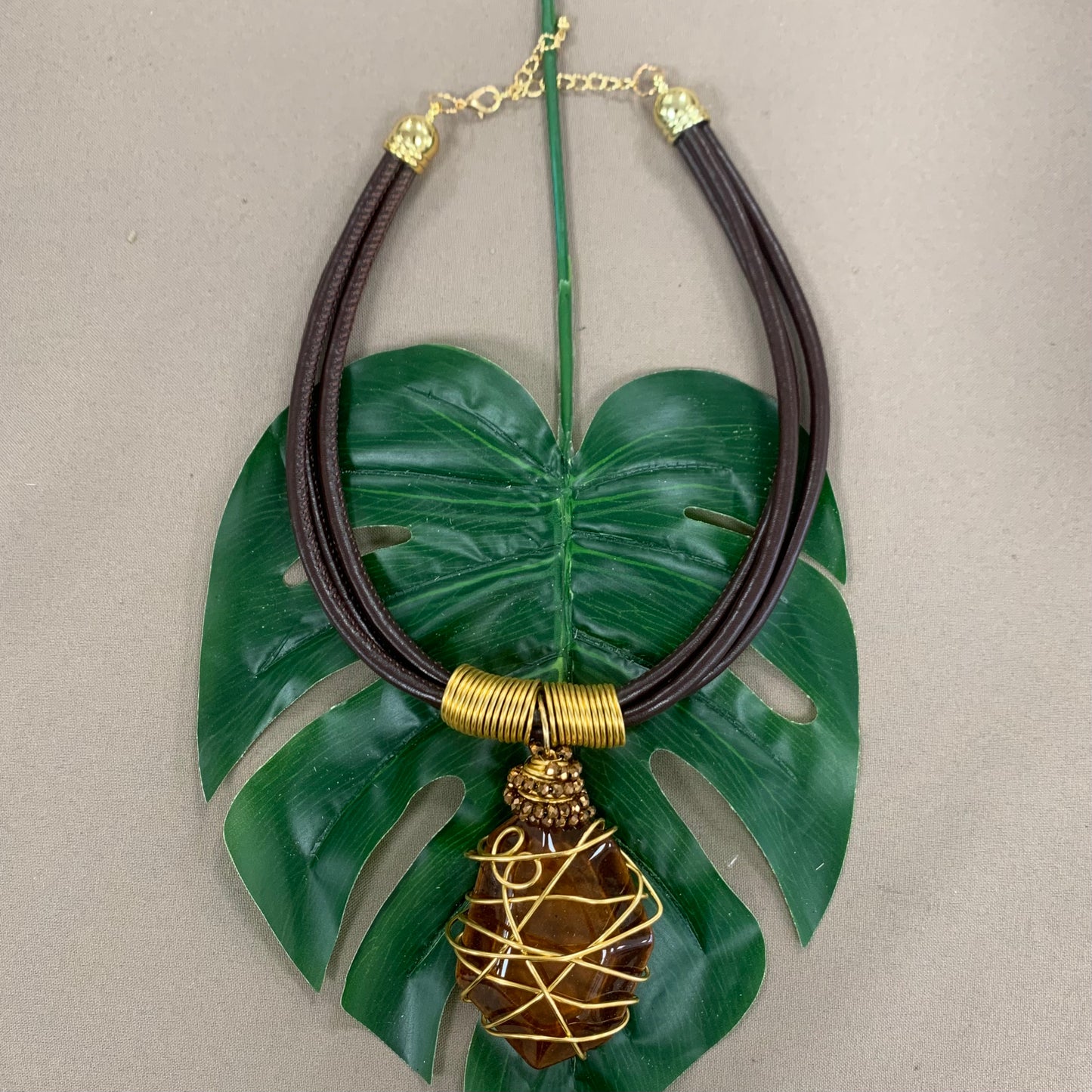 Leather Necklace