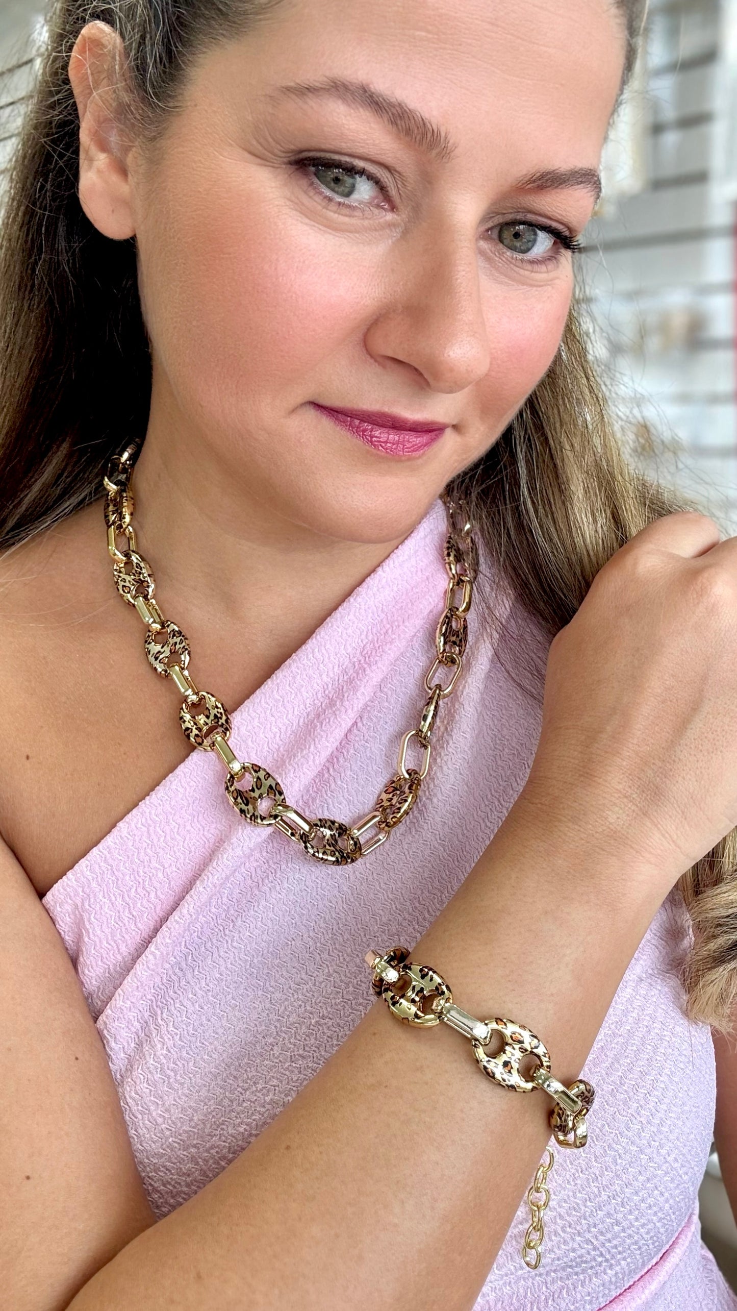 Coffee Beans Leopard 2 Pcs Set