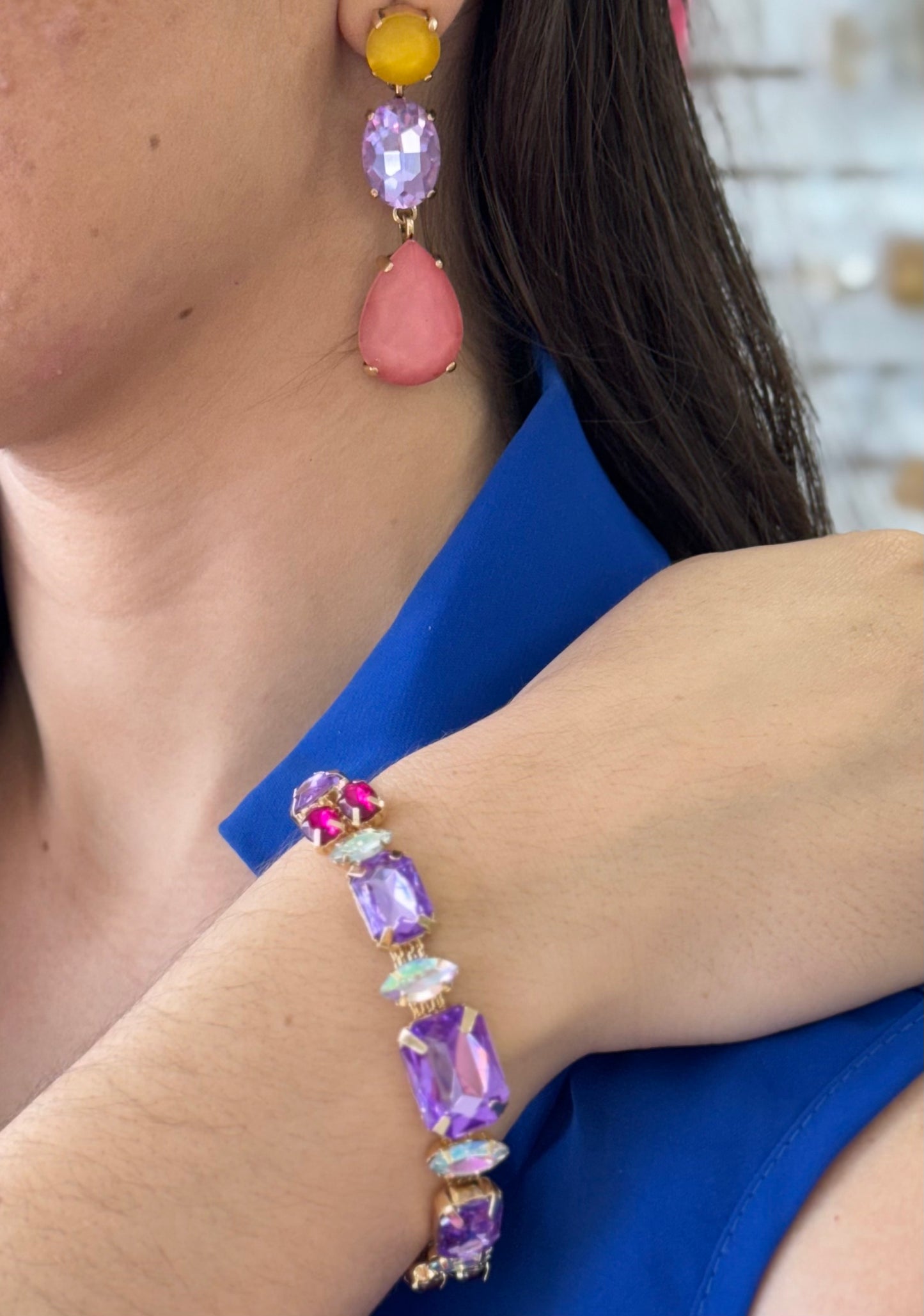 Crystal Pink and Lilac Set