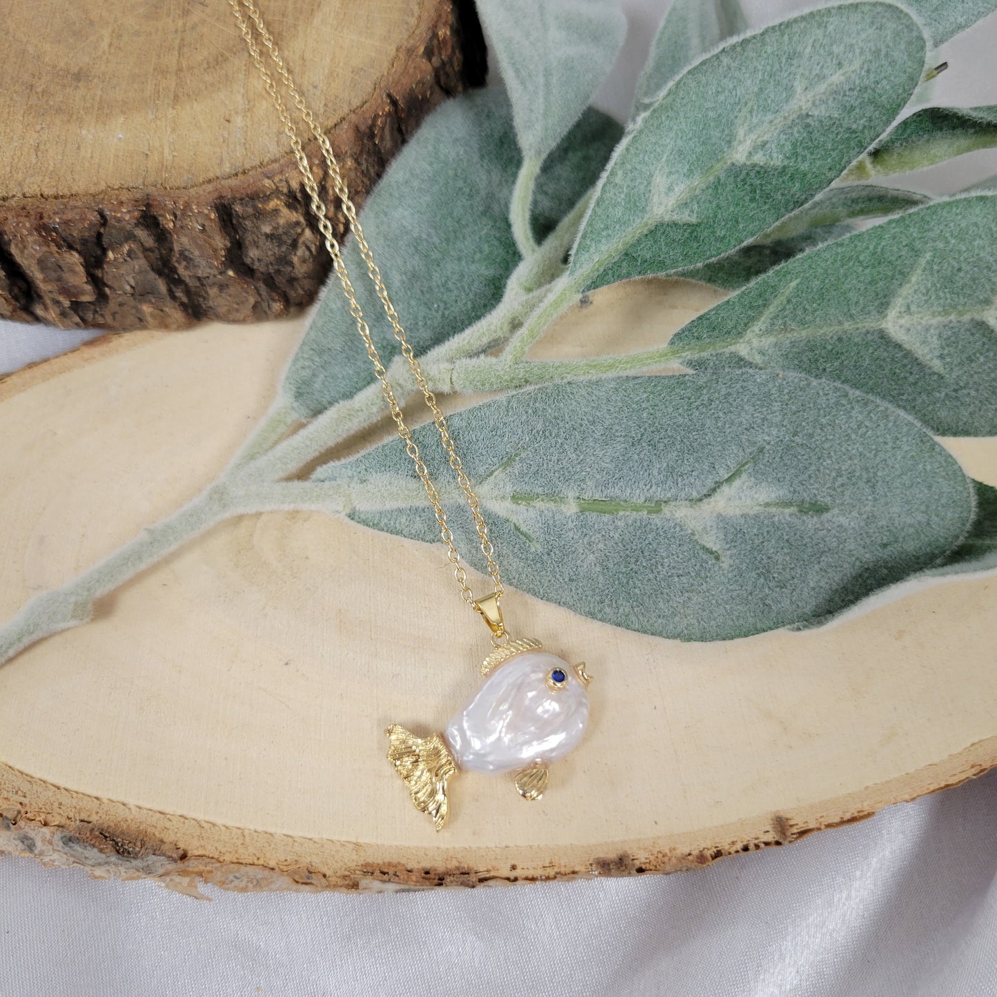 Simple Fish Necklace