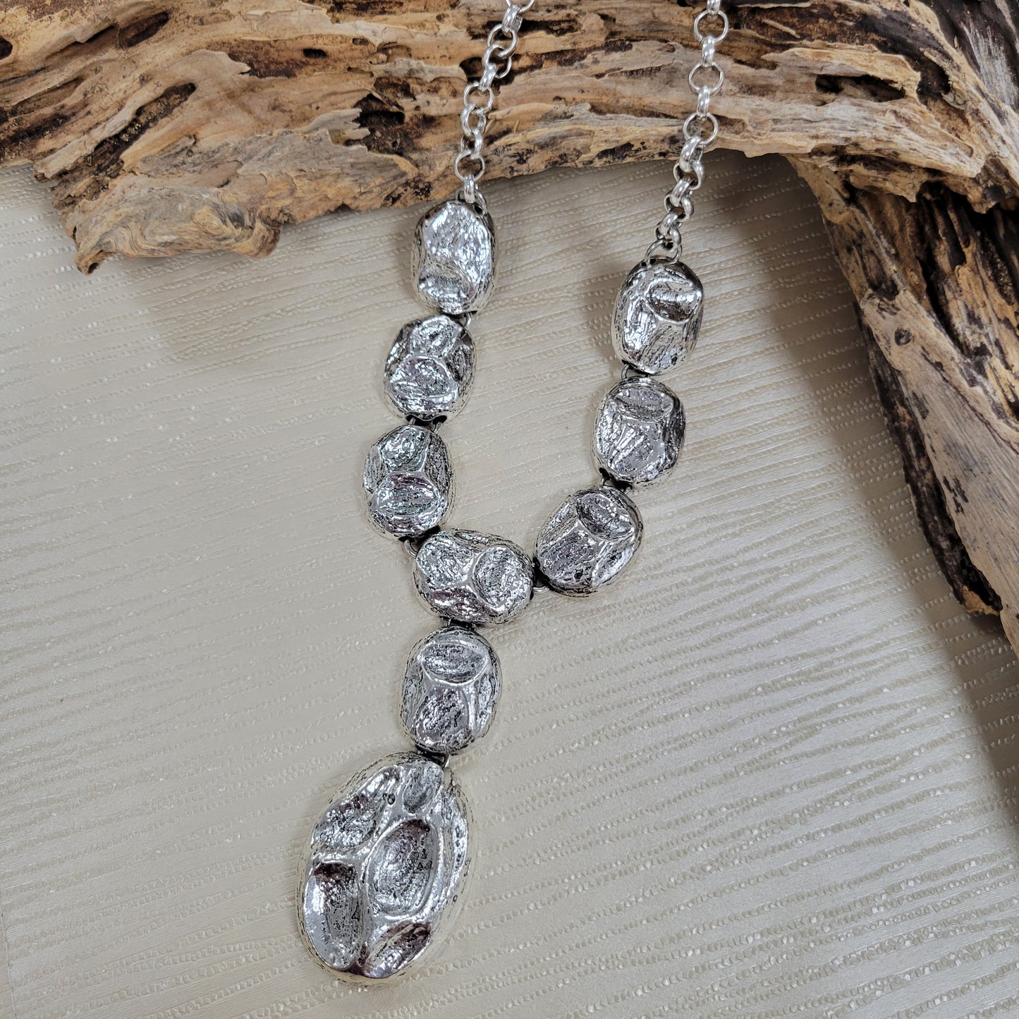 Trendy Silver Necklace