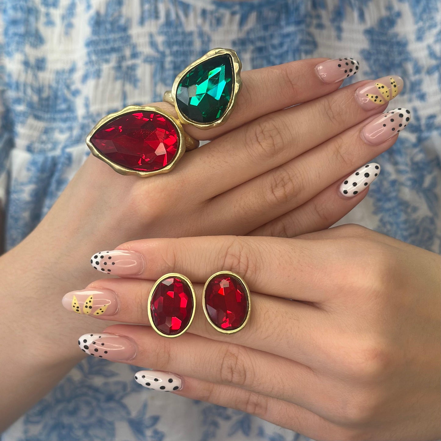 Red and Green 2 pcs Sets