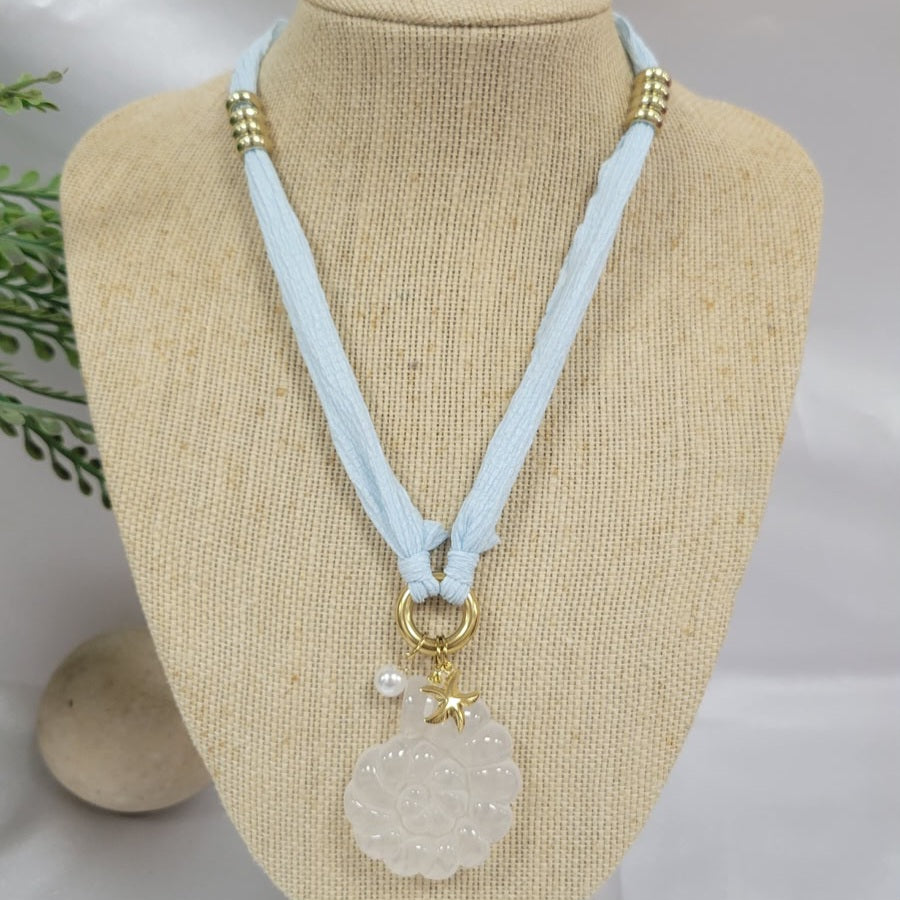 Light Blue Summer Necklace