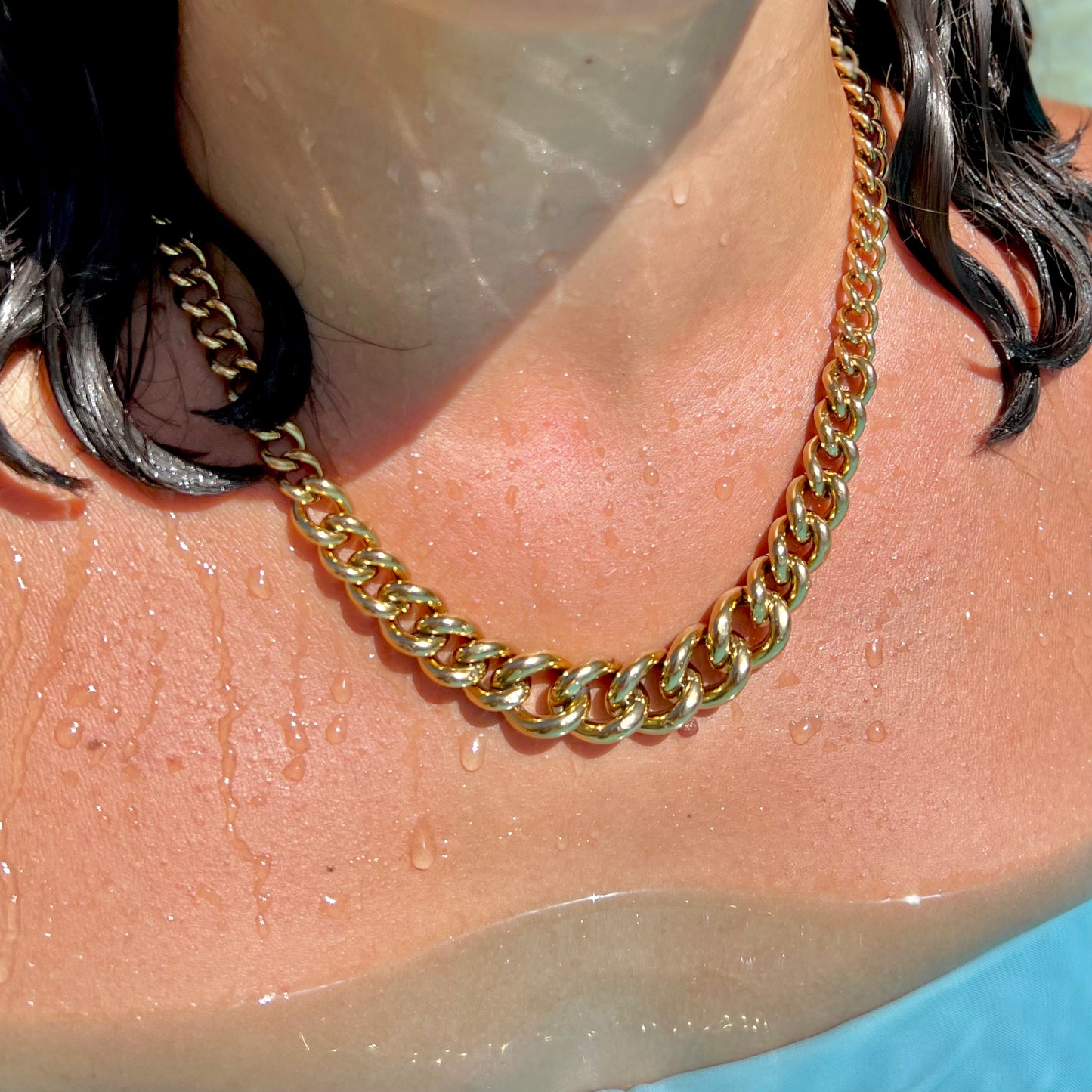 Modern Chain Set Modern Chain Gold Necklace – Narofficial
