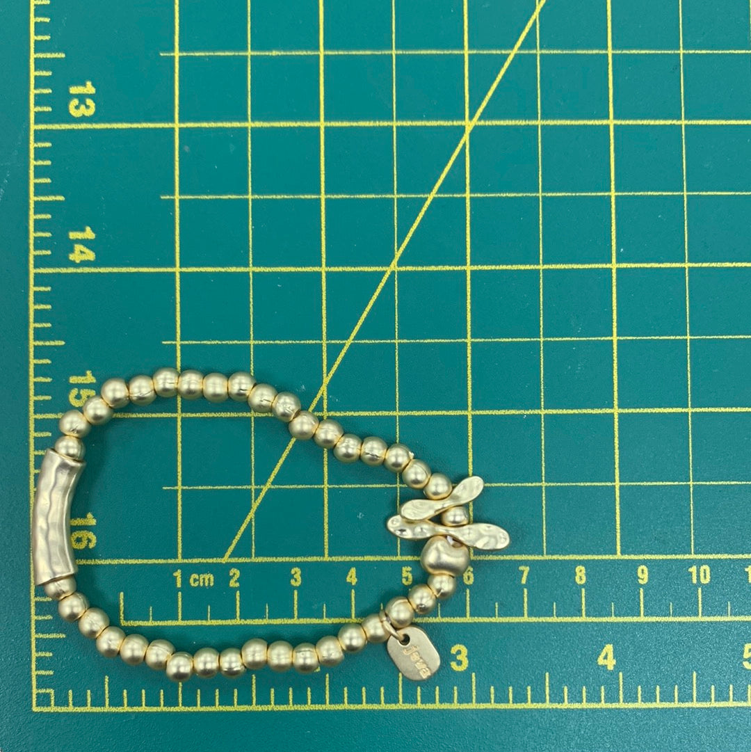 Gold Dragonfly Bracelet